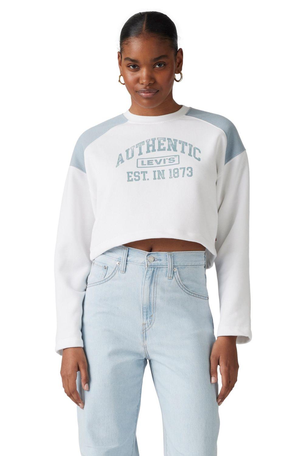 Polerón Mujer Gr Bleacher Sweatshirt Blanco Levis 001QZ-0000-0