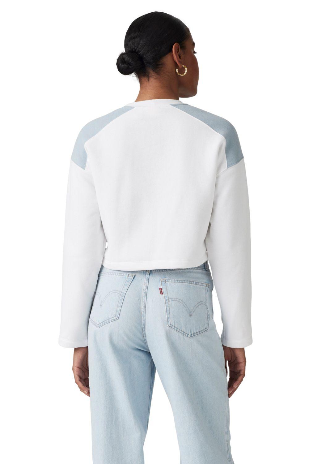 Polerón Mujer Gr Bleacher Sweatshirt Blanco Levis 001QZ-0000-1