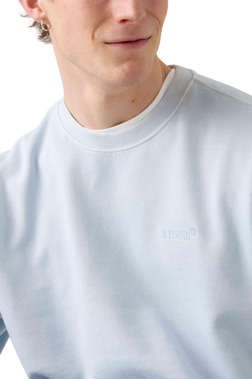 Polerón Hombre Authentic Crew Celeste Levis A9244-0035-3