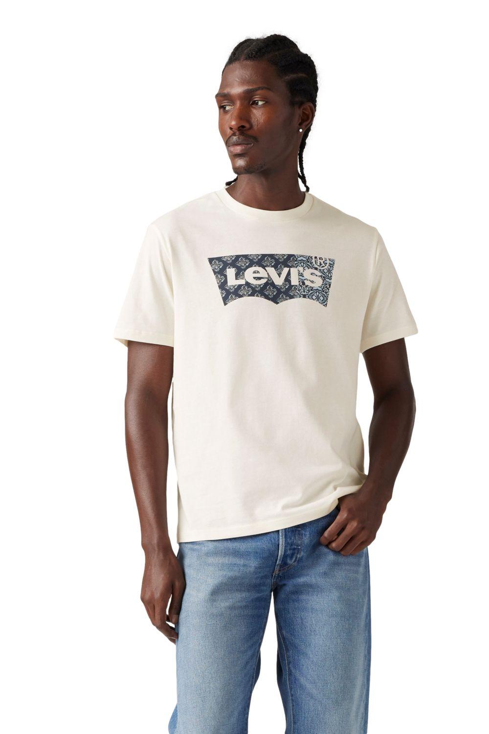 Polera Hombre Graphic Crewneck Tee Blanco Levis 22491-1811-0