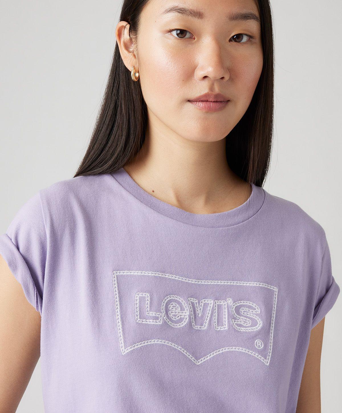 Polera Mujer Regular Fit Morado Levis A8804-0019-2