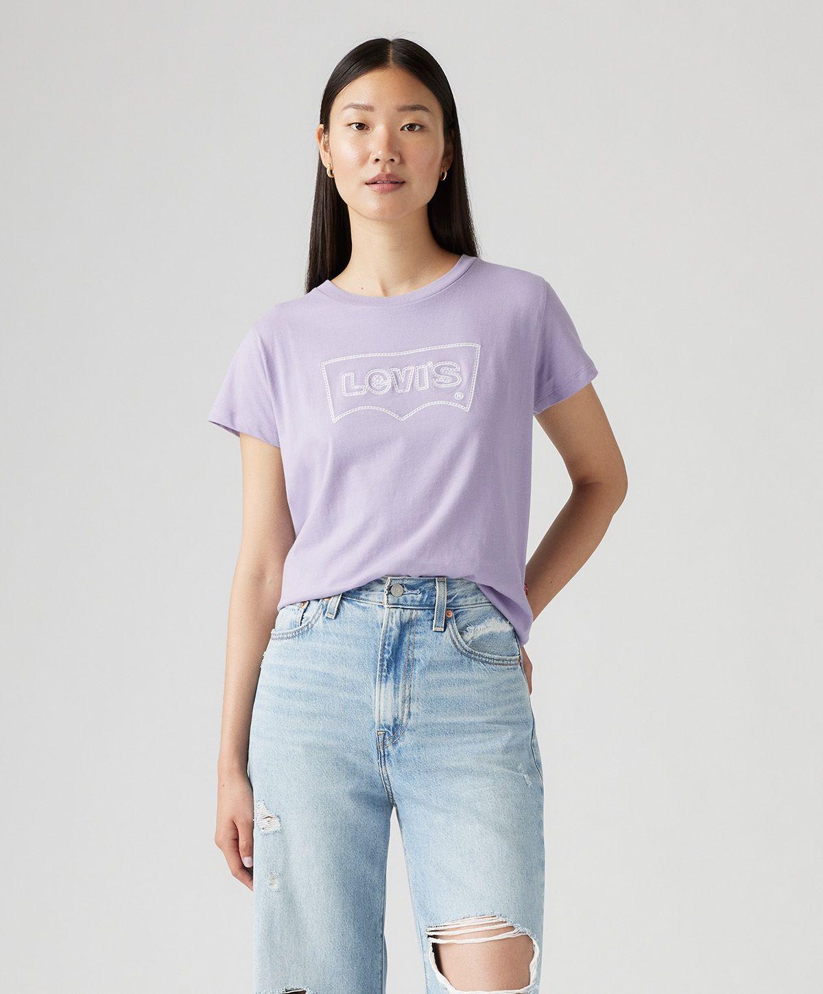 Polera Mujer Regular Fit Morado Levis A8804-0019-0