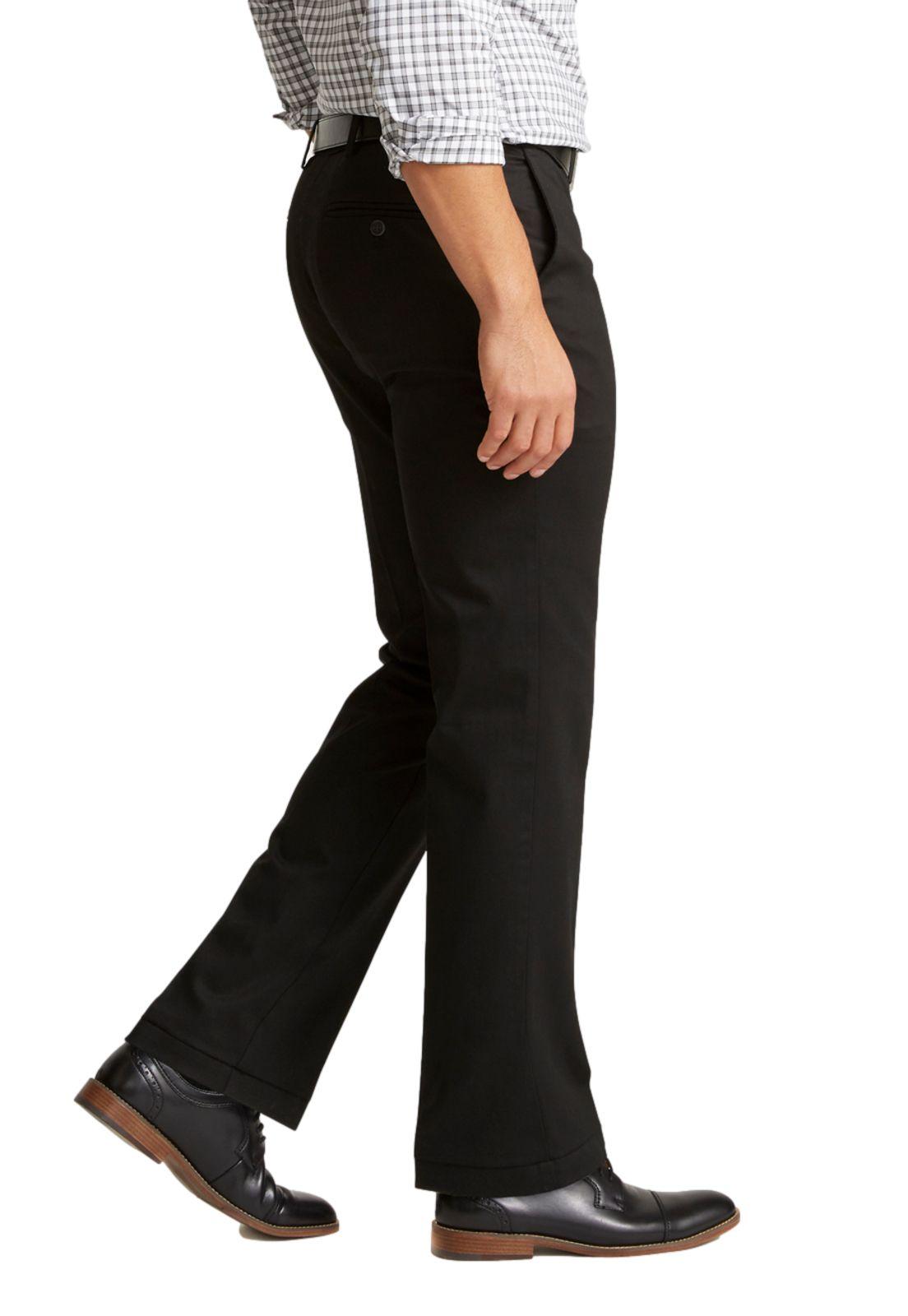 Pantalón Hombre Signature Khaki Straight Fit Negro 59409-0004-1