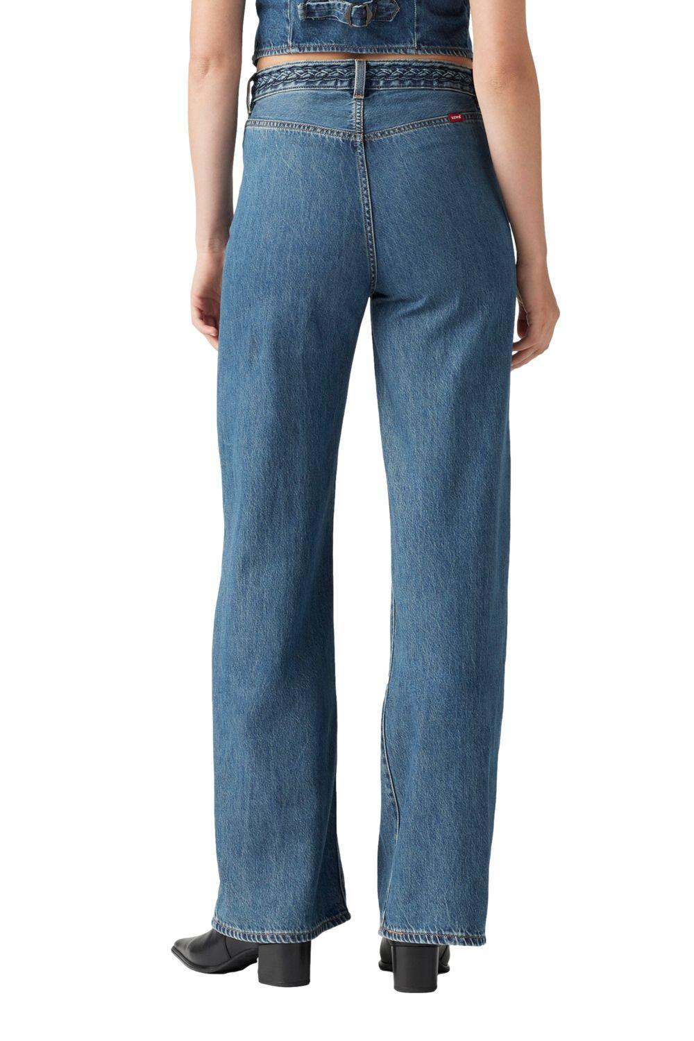 Jeans Mujer Ribcage Wl Braided Azul Levis 001US-0000-2