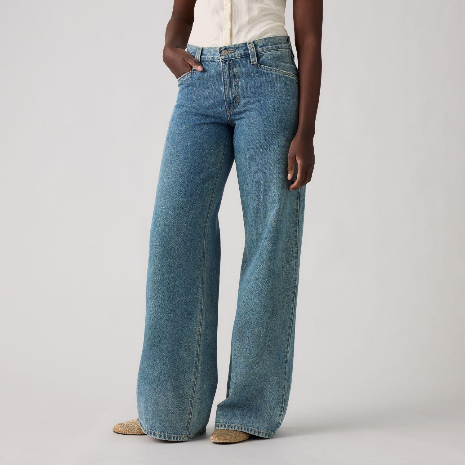 Jeans Mujer 94 Baggy Wide Leg Azul Levis A5929-0002-0