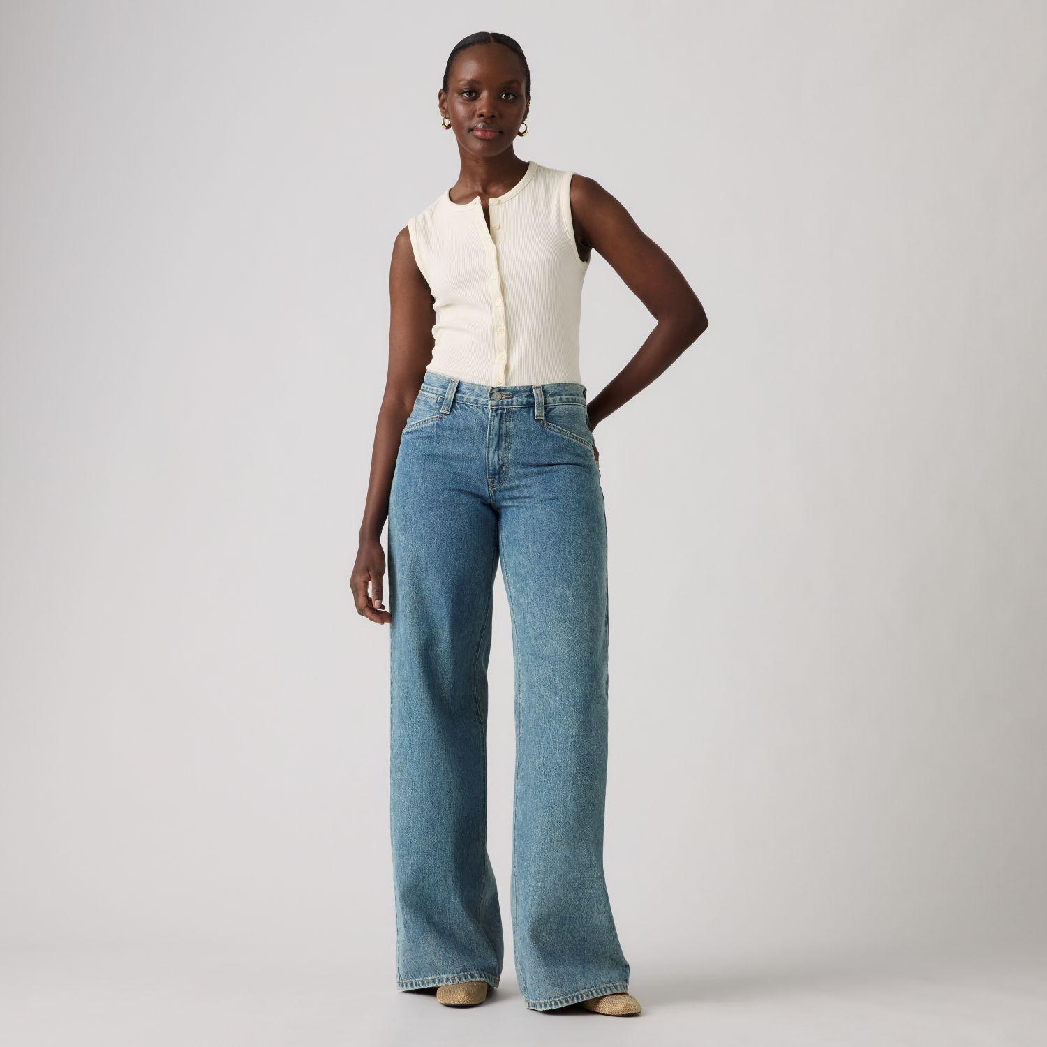 Jeans Mujer 94 Baggy Wide Leg Azul Levis A5929-0002-1