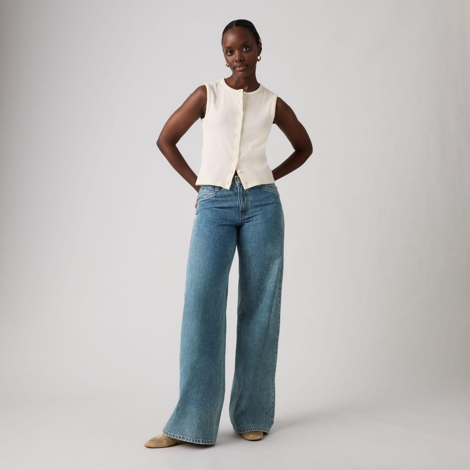 Jeans Mujer 94 Baggy Wide Leg Azul Levis A5929-0002-4