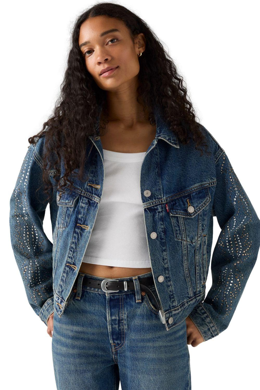 Chaqueta Mujer Shrunken 90s Azul Levis A9456-0004-2