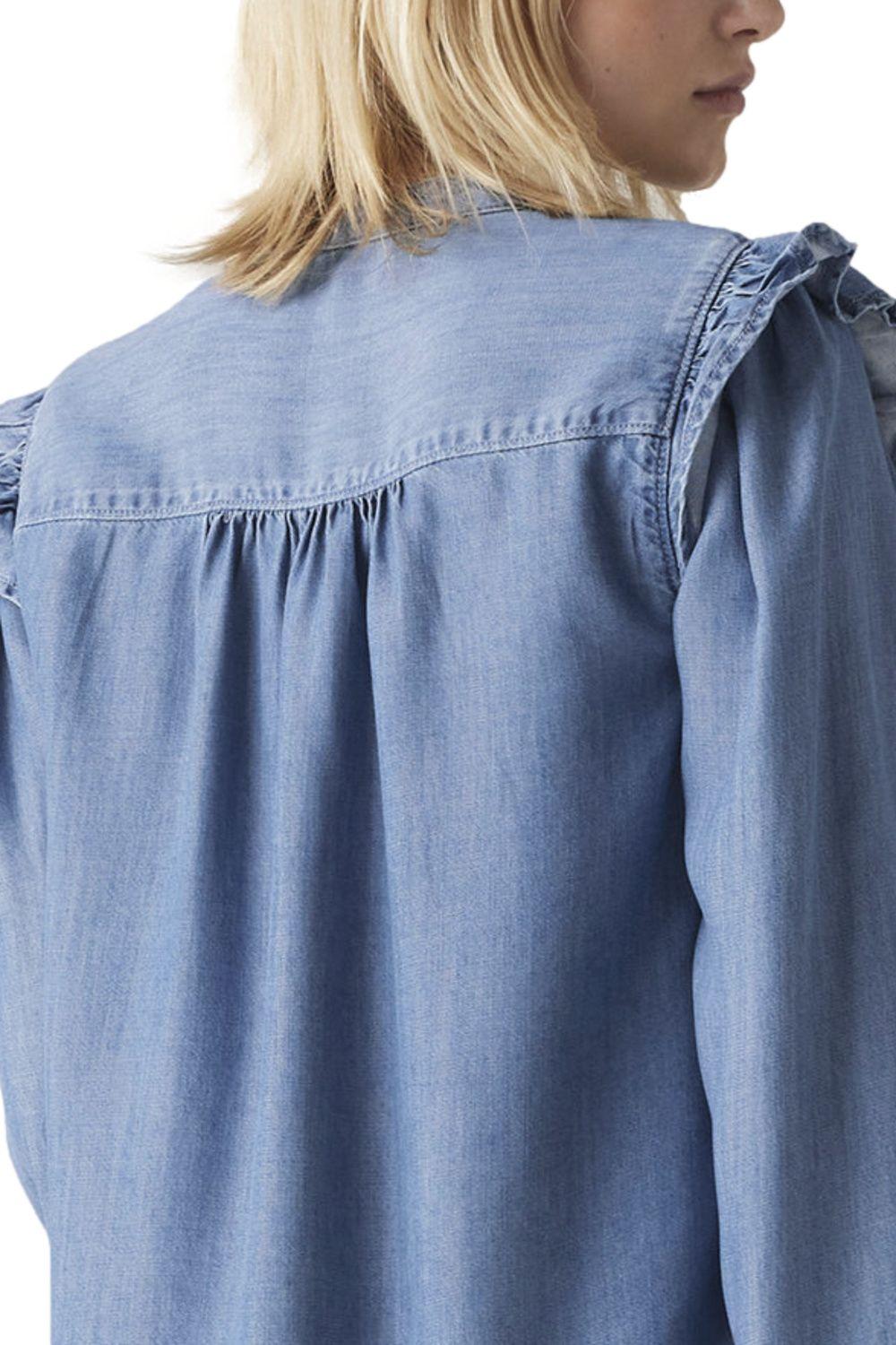 Blusa Mujer Gianna Blouse Azul Levis A8688-0021-3