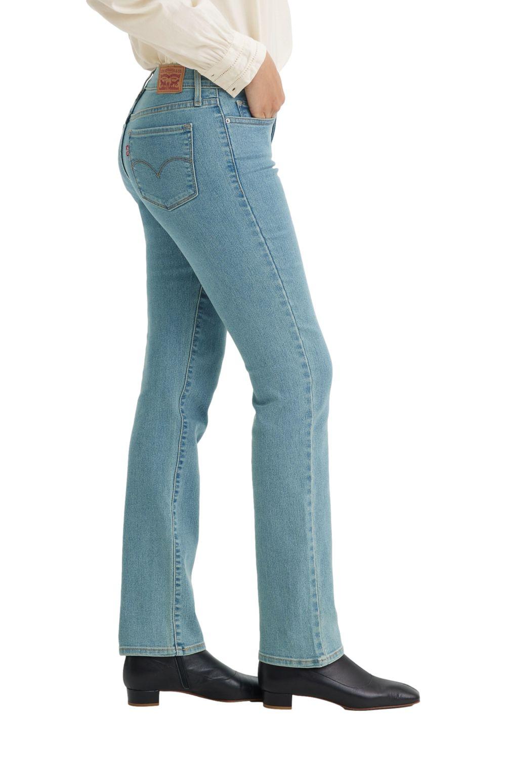 Jeans Mujer 314 Shaping Straight Azul Levis 19631-0211-1