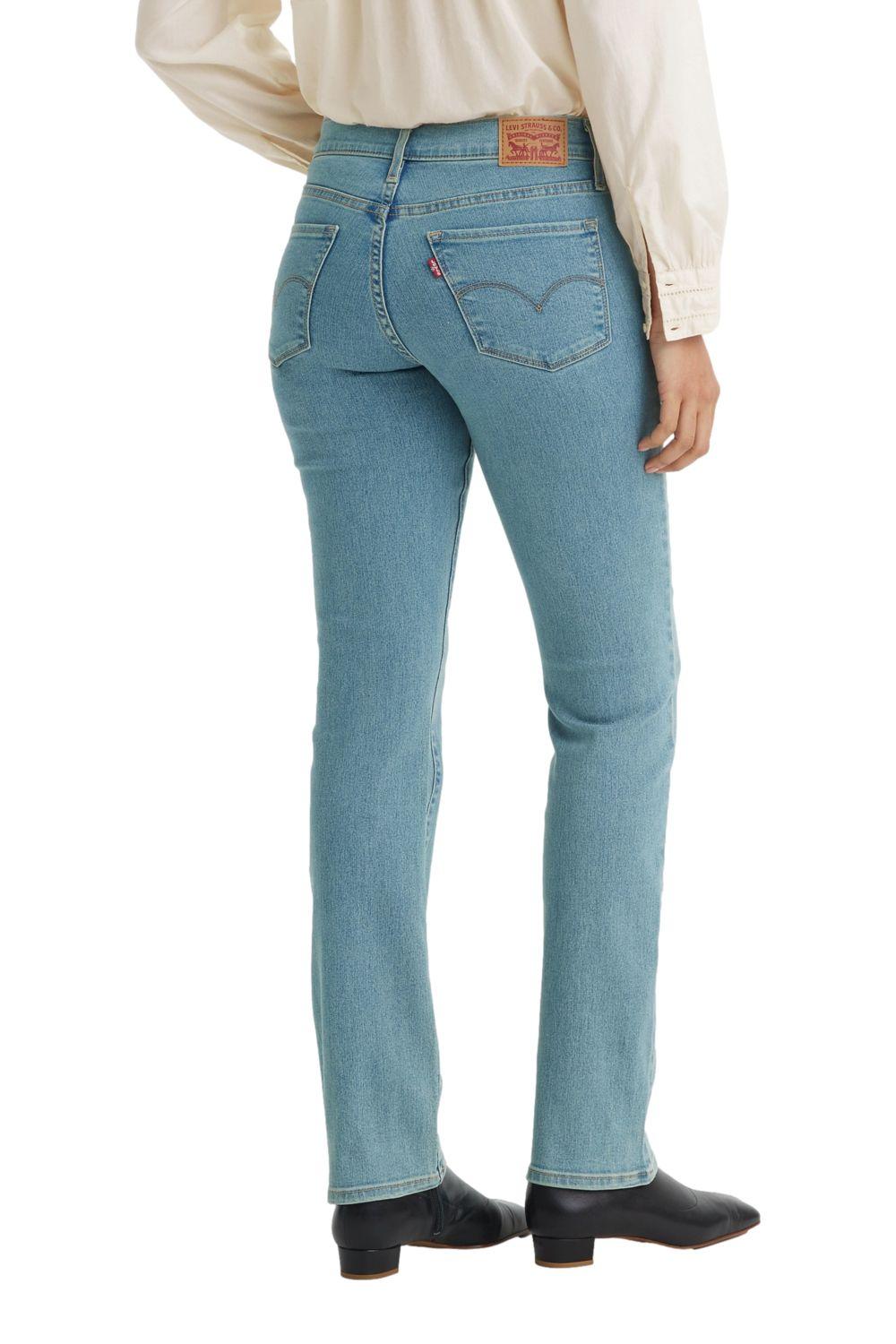 Jeans Mujer 314 Shaping Straight Azul Levis 19631-0211-2
