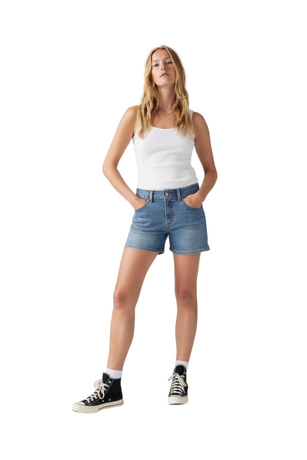 Shorts Mujer A-line Celeste Levis 001S4-0003-3