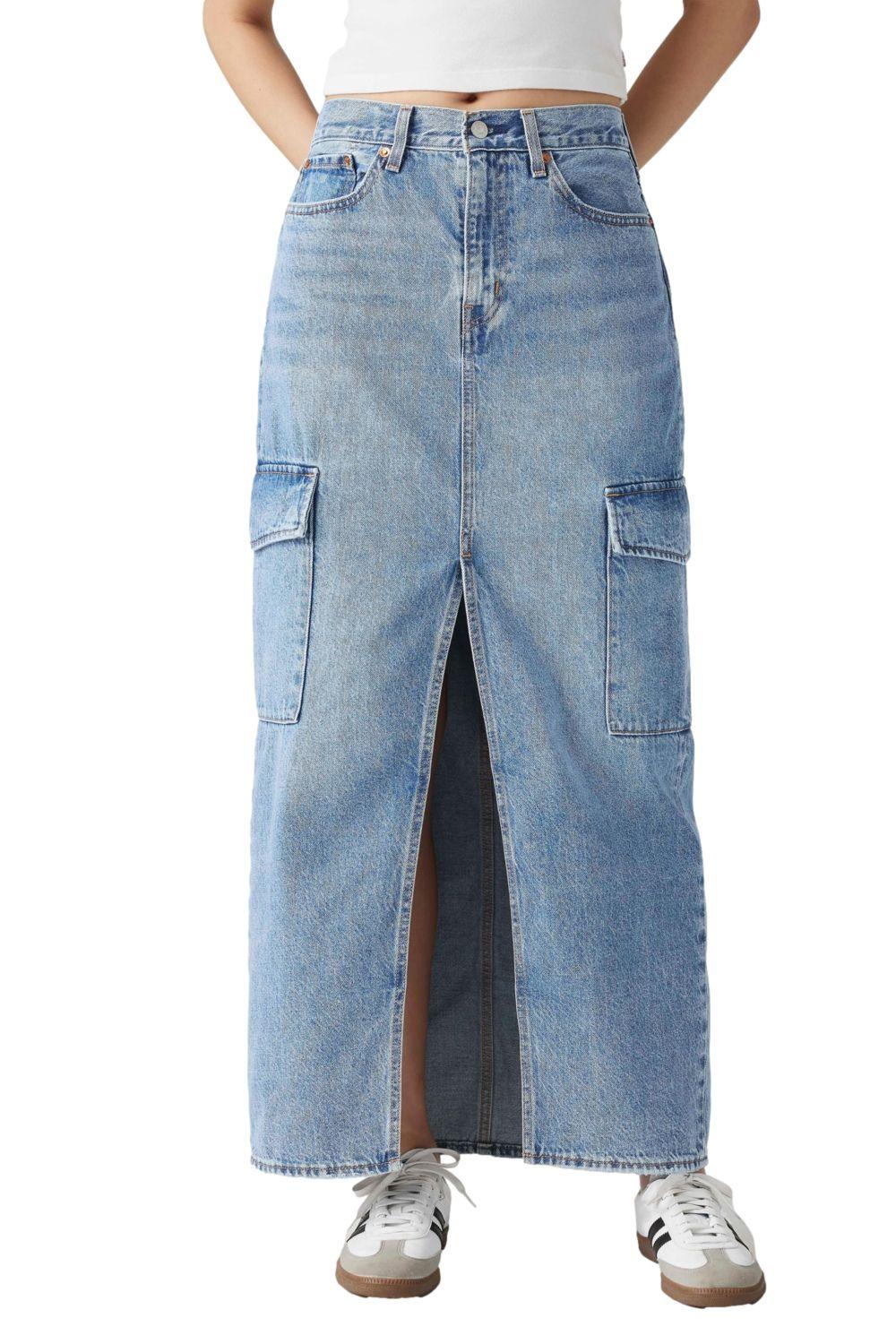 Falda Mujer Ankle Cargo Azul Levis 0005S-0000-0