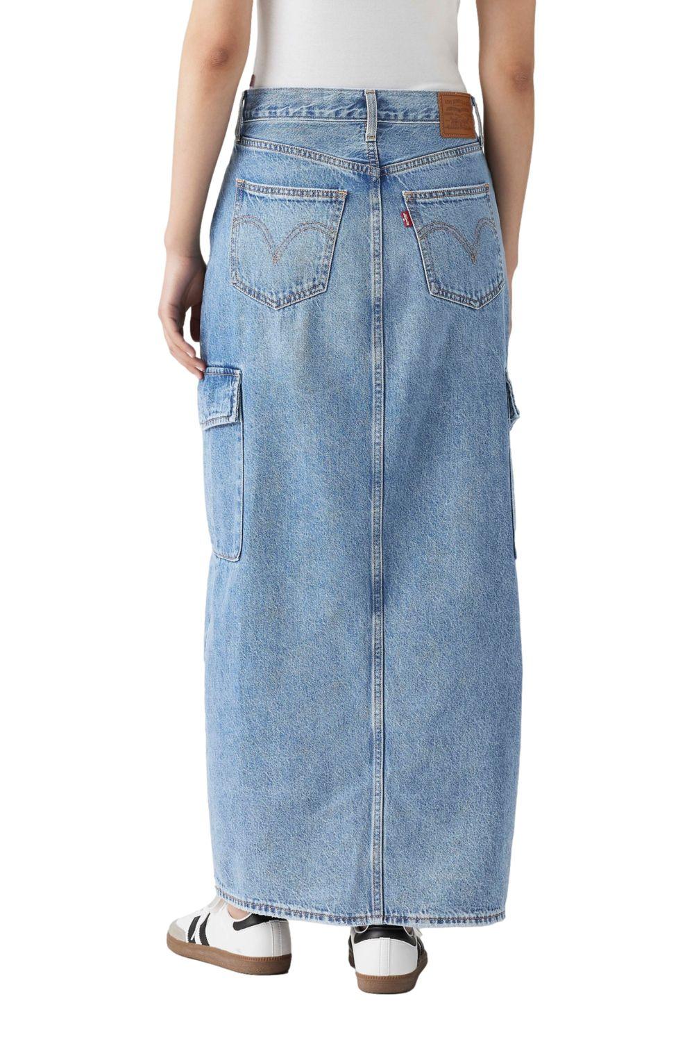 Falda Mujer Ankle Cargo Azul Levis 0005S-0000-2