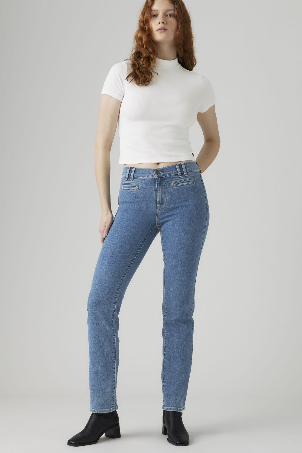Jeans Mujer 314 Tailored Str Celeste Levis 003KS-0001-0