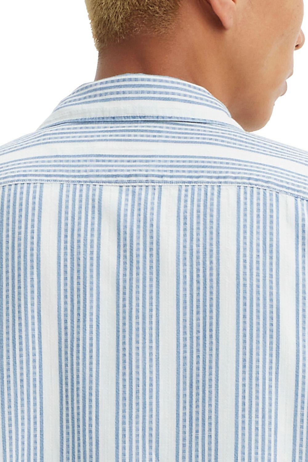 Camisa Hombre The Sunset Camp Shirt Blanco Levis 72625-0101-3