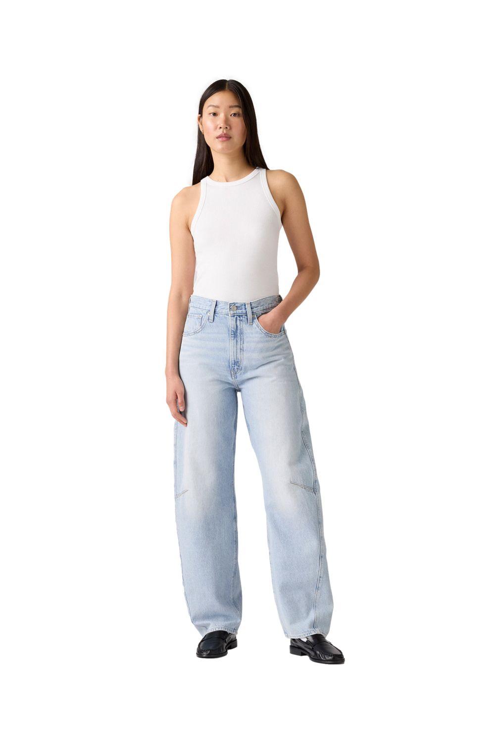 Jeans Mujer Cinch Barrel Celeste Levis 003V5-0003-3