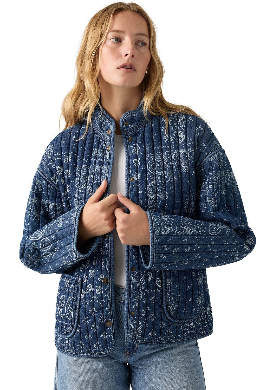 Chaqueta Mujer Lottie Liner Jacket Azul Levis 003G2-0002-2