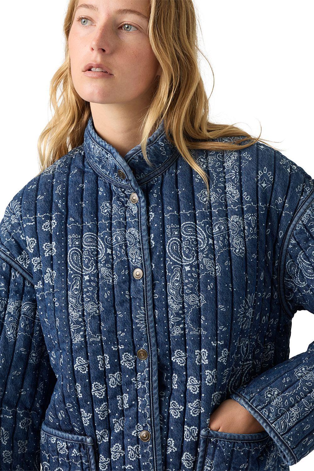 Chaqueta Mujer Lottie Liner Jacket Azul Levis 003G2-0002-3