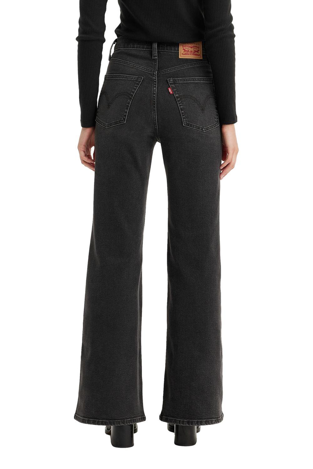 Jeans Mujer Ribcage Bells Negro Levis A7503-0000-2