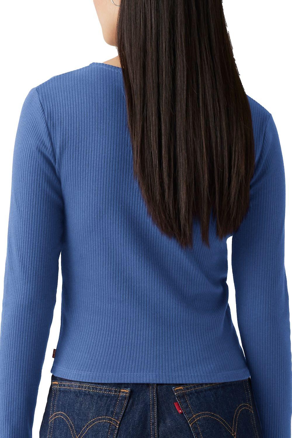 Polera Mujer Muse Ls Tee Azul Levis A8783-0013-1
