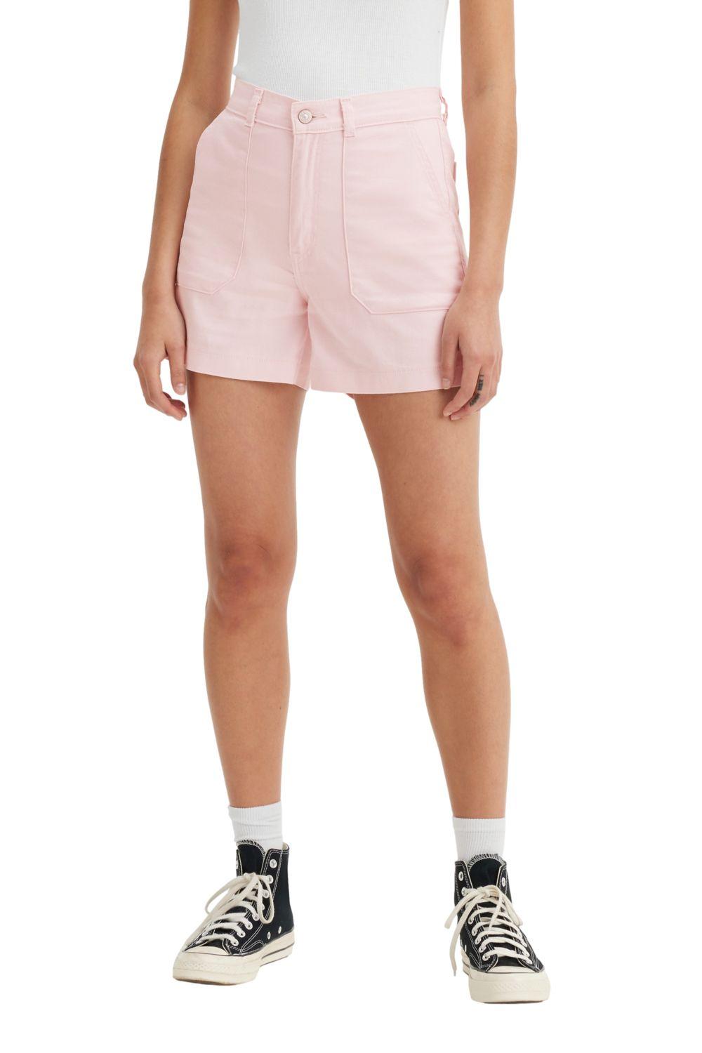 Shorts Mujer Utilily Rosado Levis A7542-0002-0