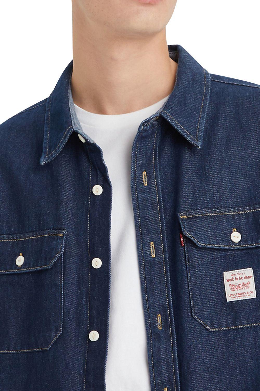 Camisa Hombre Classic Worker Azul Levis A5772-0007-2