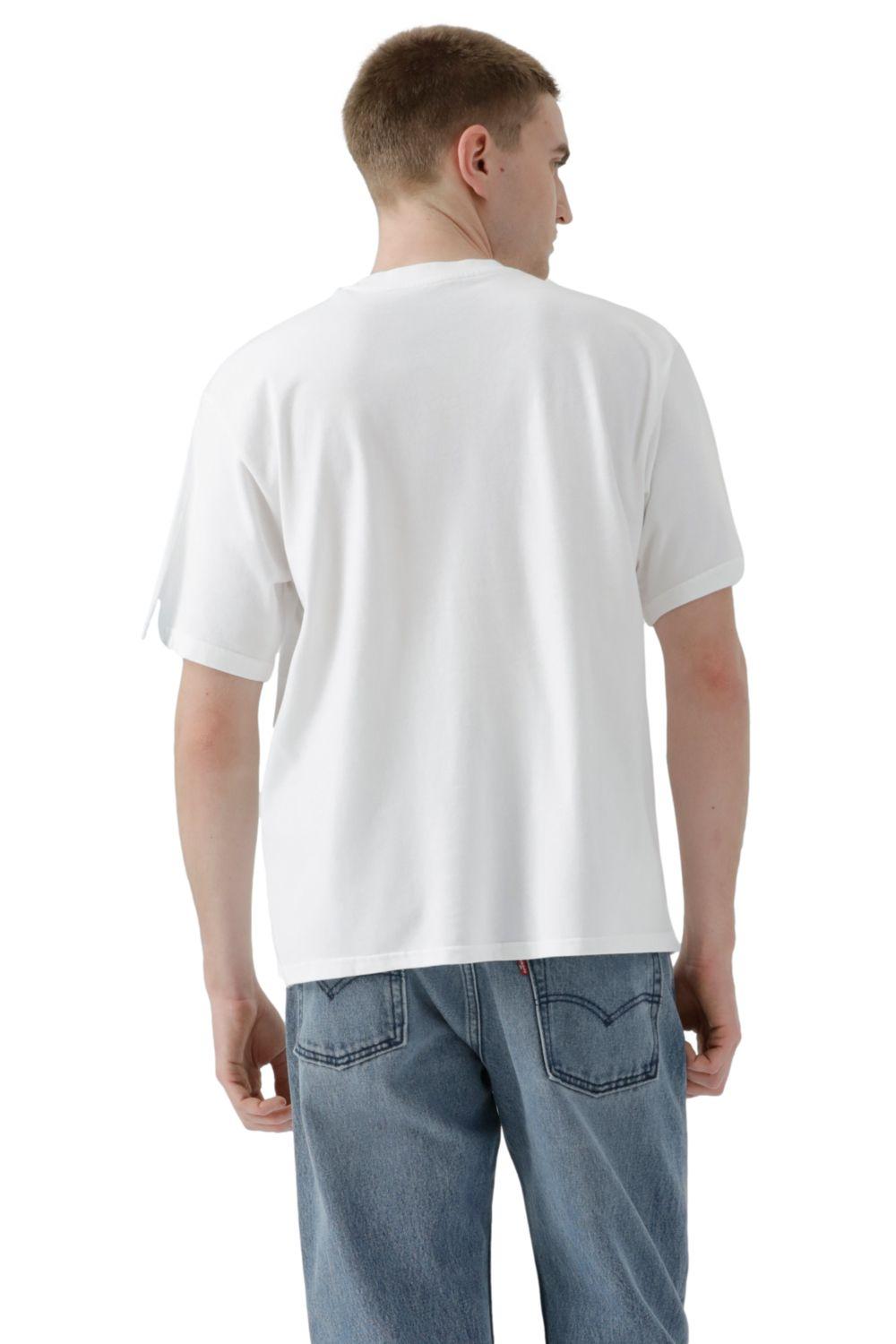 Polera Hombre Cropped Tee Blanco Levis 0049F-0001-2