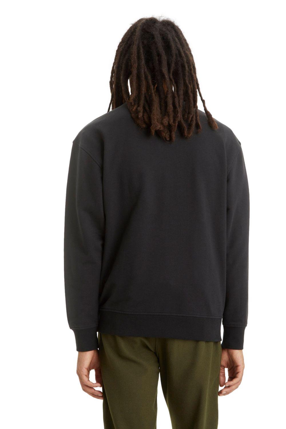 Polerón Hombre Cuello Redondo Negro Levis A1572-0039-1