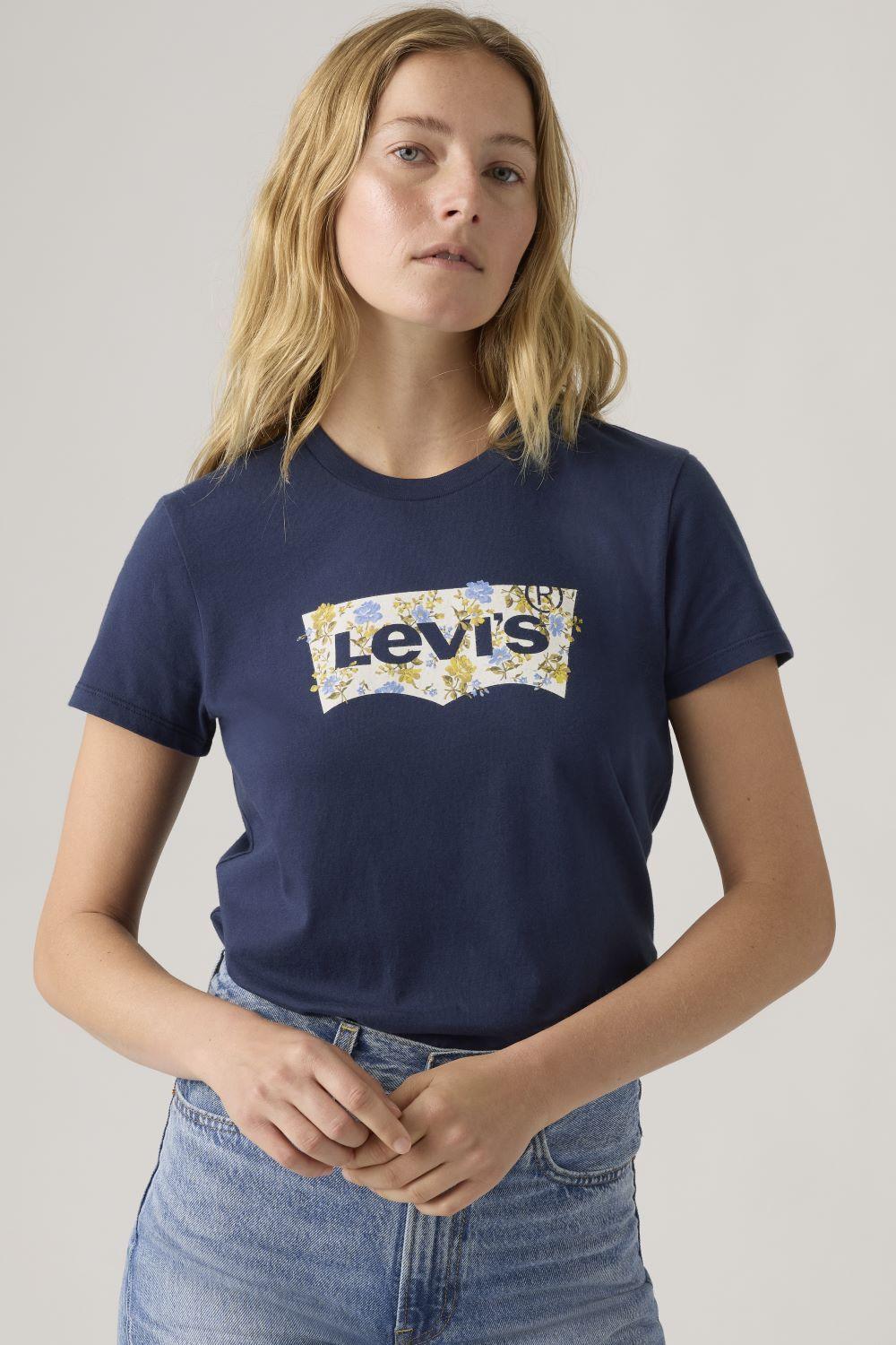 Polera Mujer The Perfect Tee Azul Levis 17369-3196-2