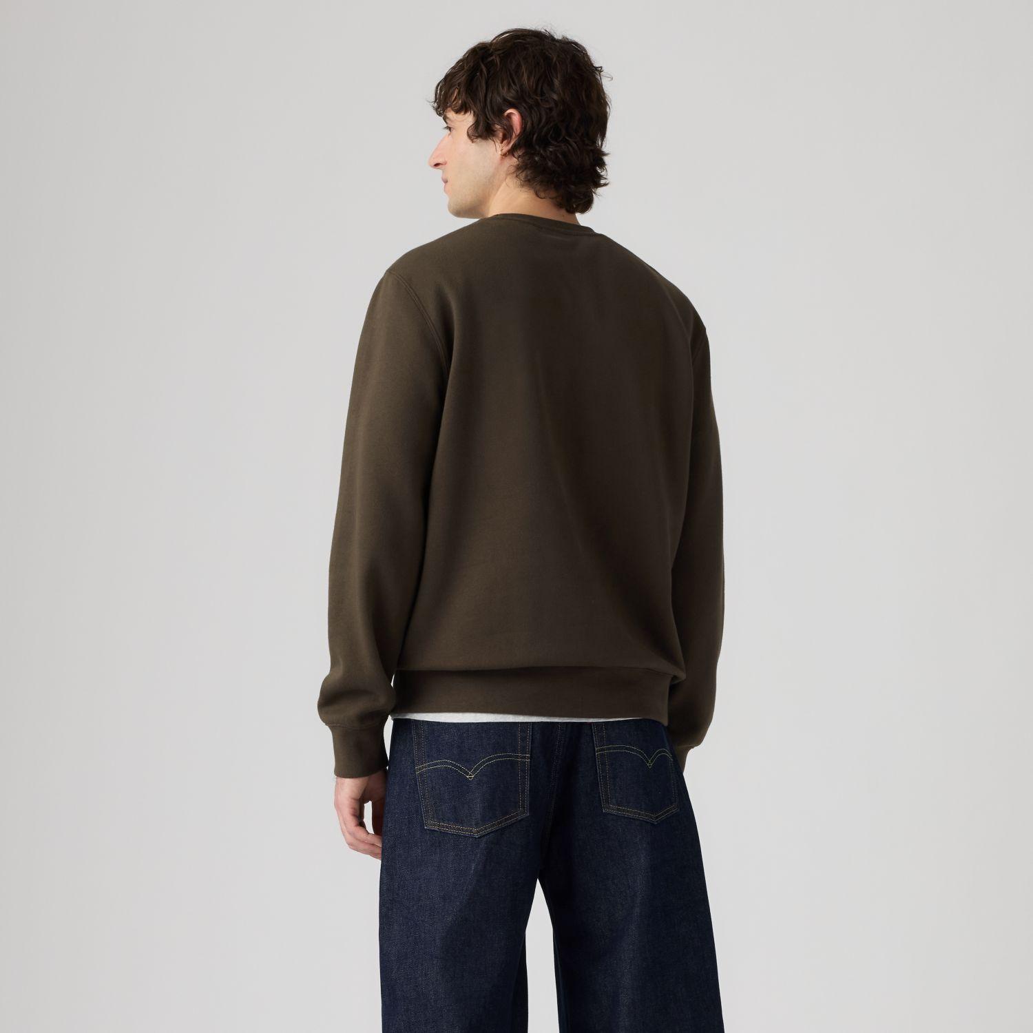 Polerón Hombre Core Crew Sweatshirt Café Levis 34257-0080-1