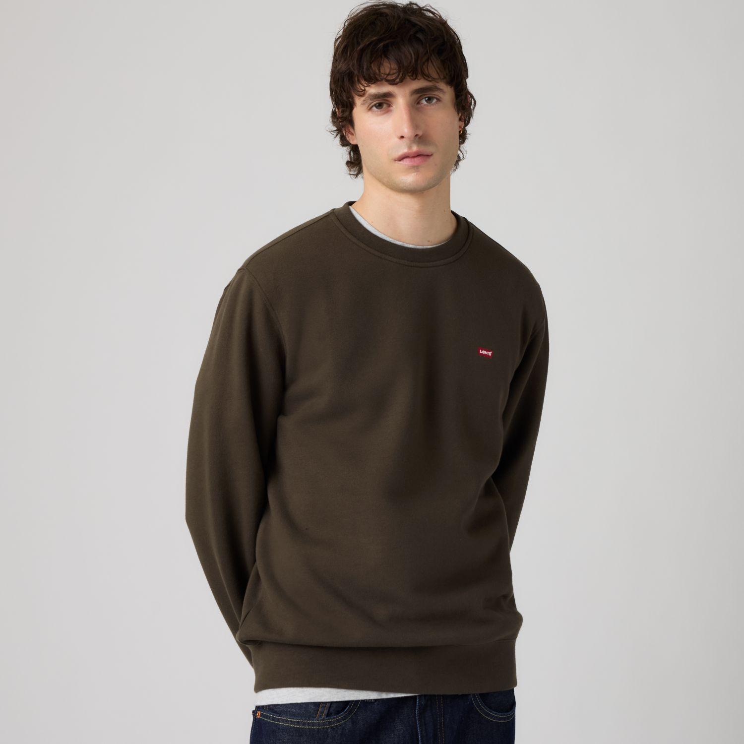 Polerón Hombre Core Crew Sweatshirt Café Levis 34257-0080-2