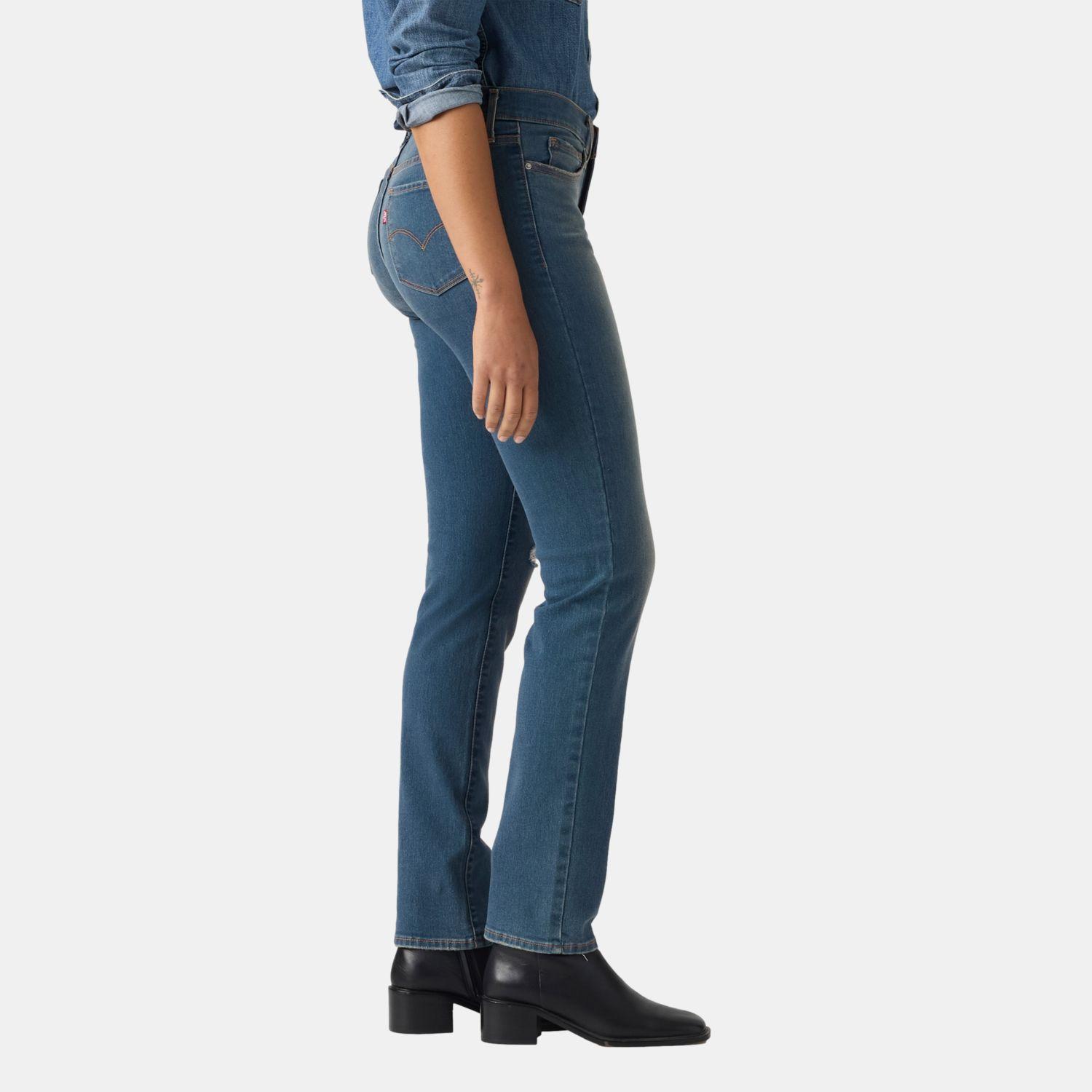 Jeans Mujer 314 Shaping Straight Azul Levis 19631-0330-2