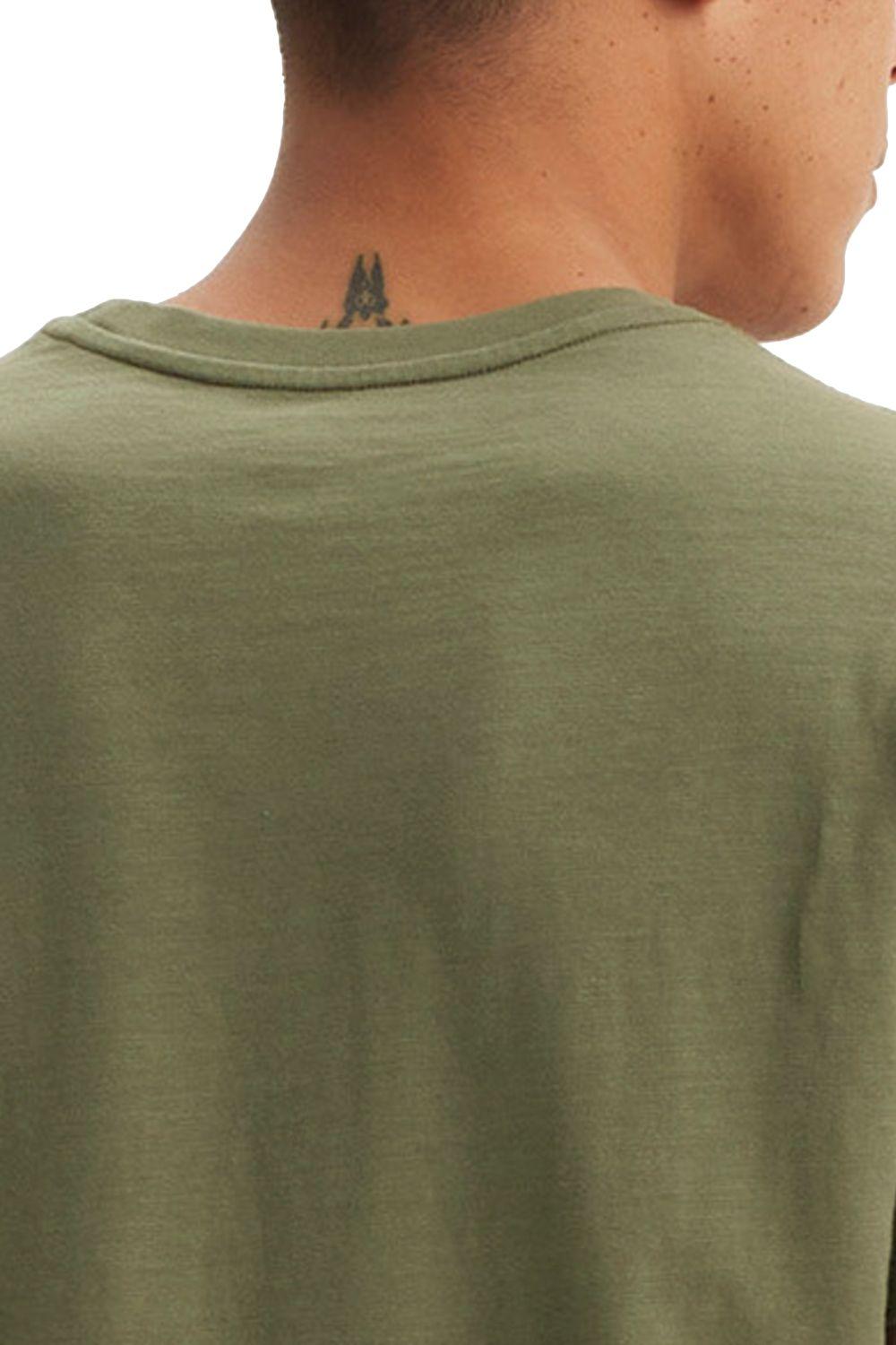 Polera Hombre Ss Classic Pocket Tee Verde Levis 19342-0366-3