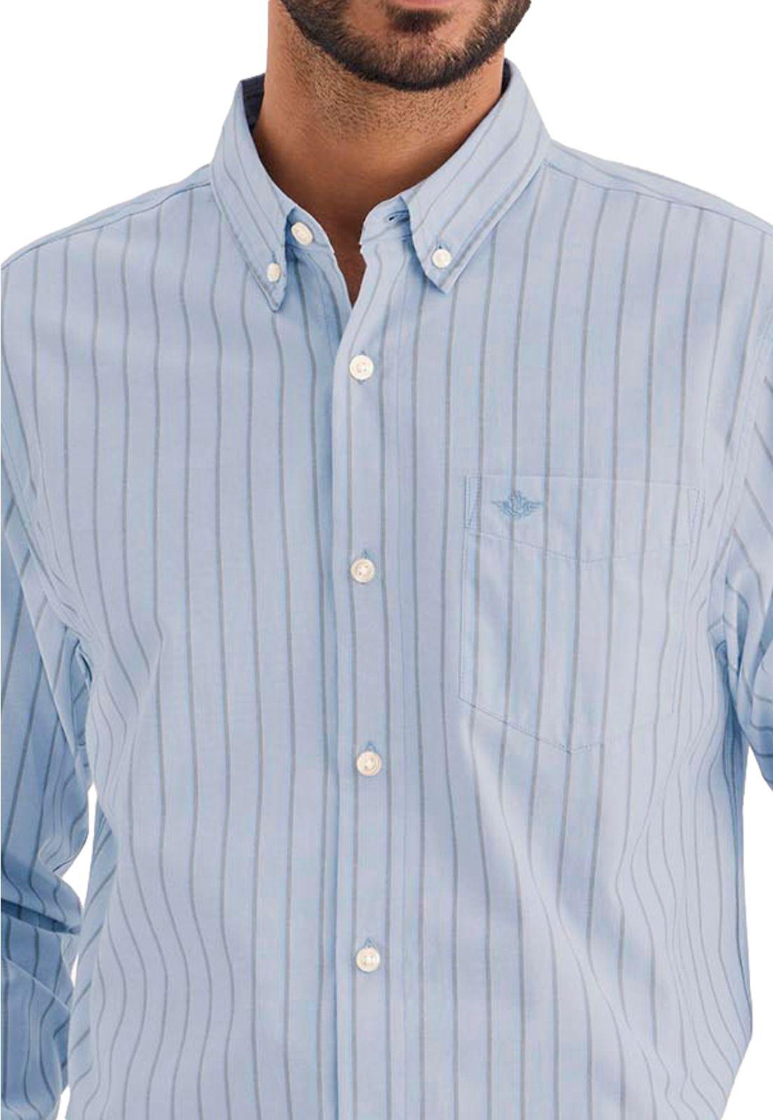 Camisa Hombre Woven Refine Classic Fit Azul Bel Air 52798-1241-1