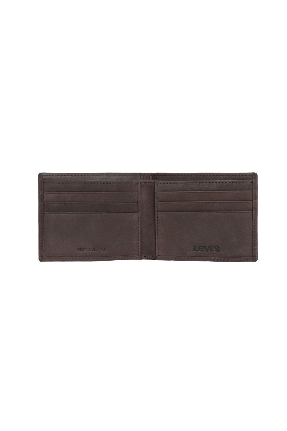 Billetera Hombre Bifold Café Levis 87522-0118-2