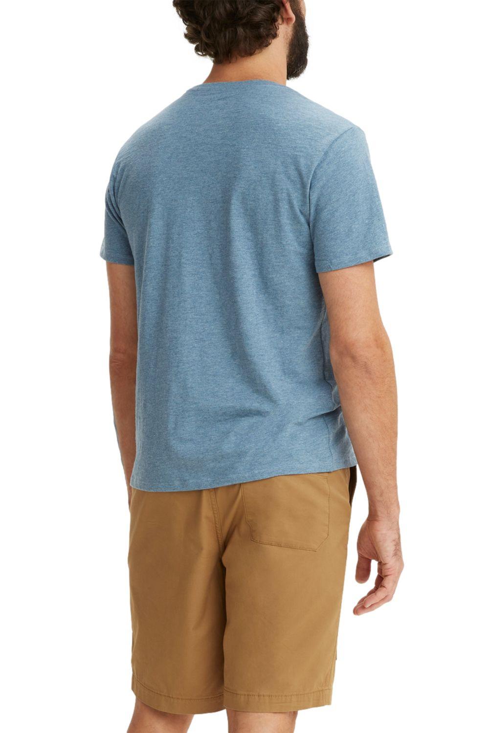 Polera Hombre Ss Classic Pocket Tee Azul Levis 19342-0161-1