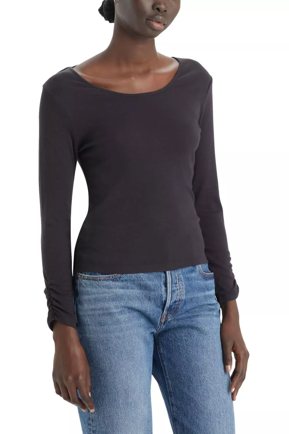 Polera Mujer Infinity Ballet Top Negro Levis A7309-0003-0