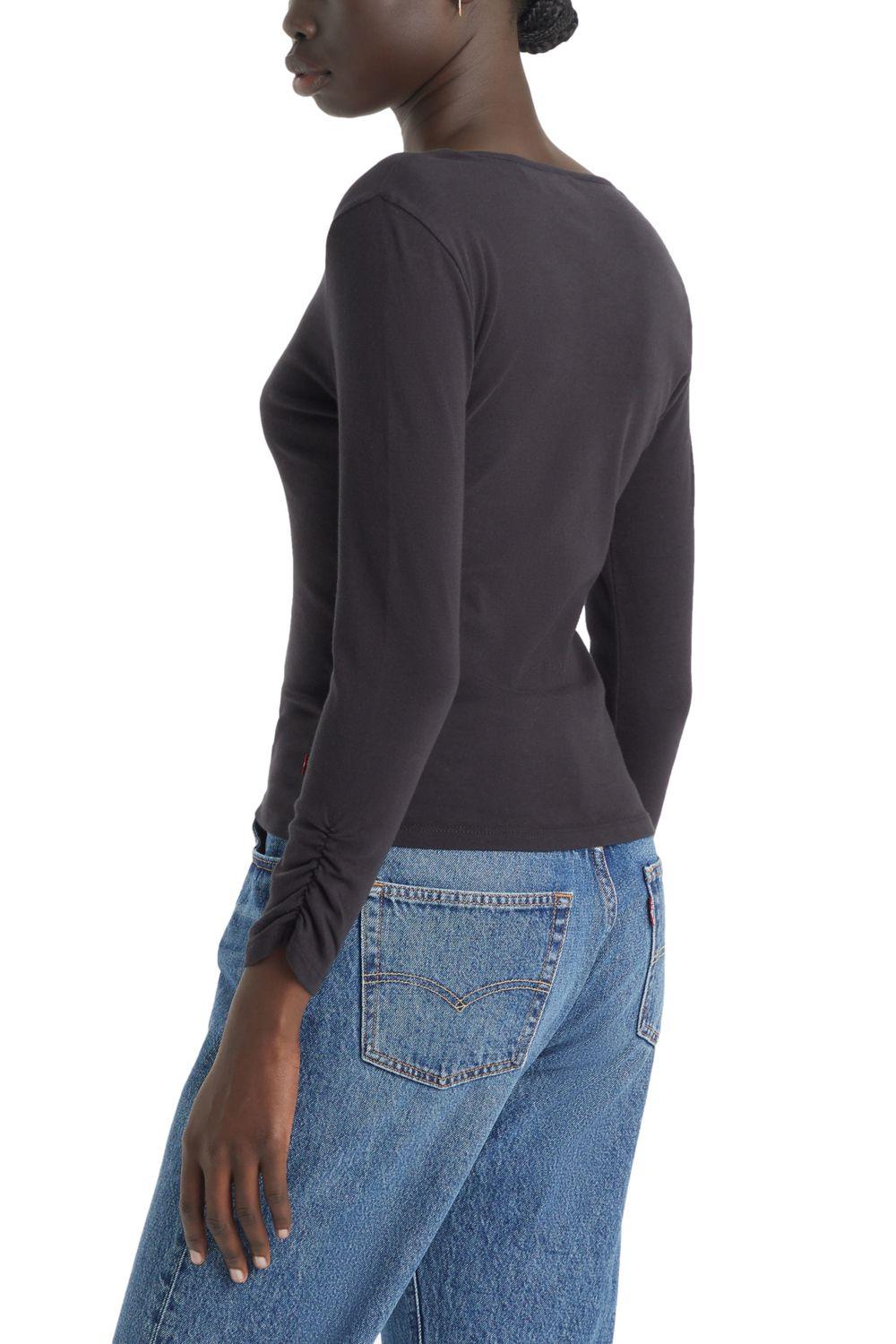 Polera Mujer Infinity Ballet Top Negro Levis A7309-0003-1