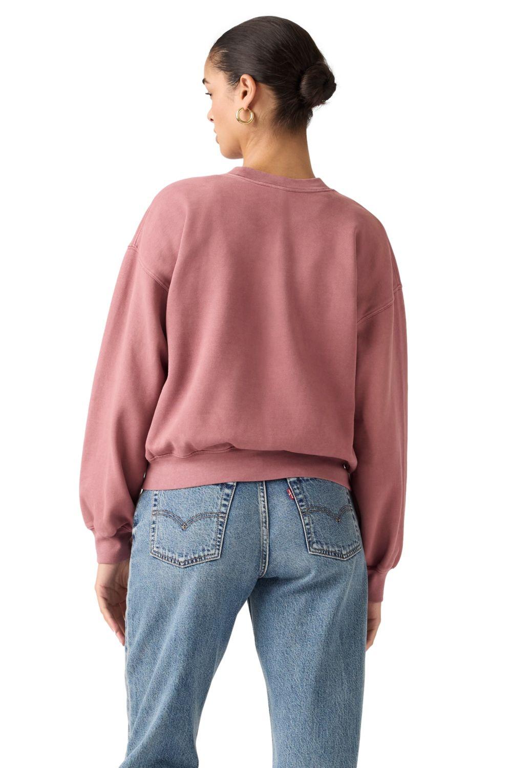 Polerón Mujer Vintage Boxy Rosado Levis 005I9-0003-1