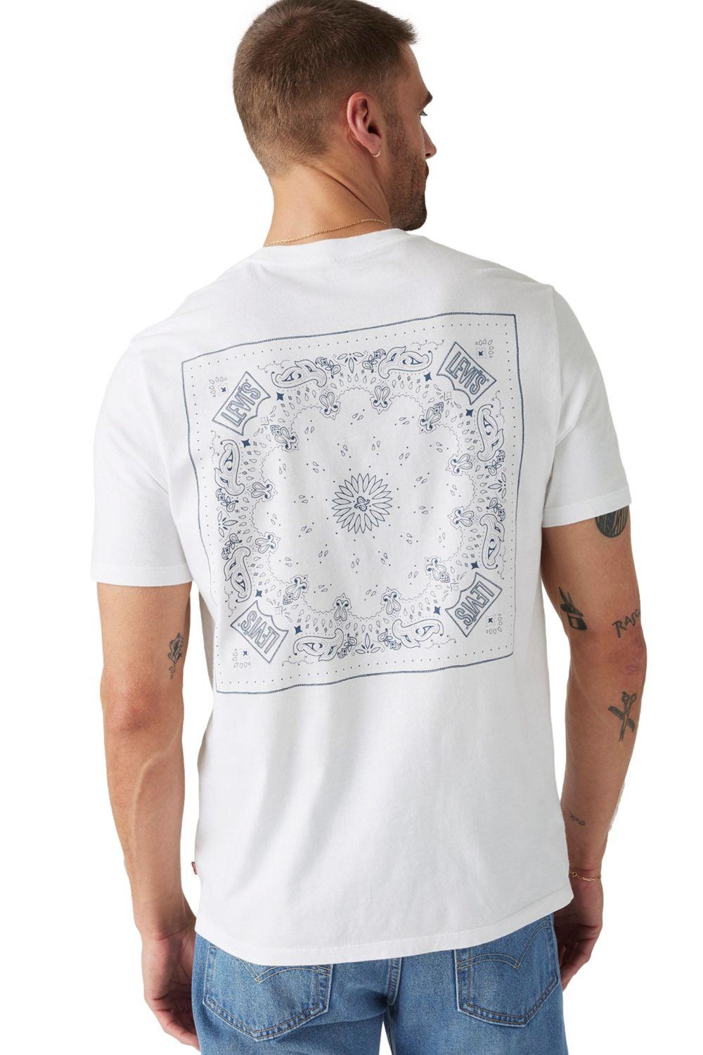 Polera Hombre Graphic Crewneck Tee Blanco Levis 22491-1653-3