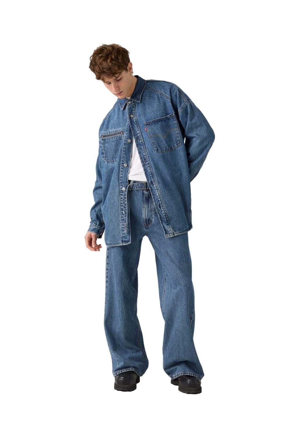 Jeans Hombre Twisted Baggy Wide Azul Levis 002WK-0003-4