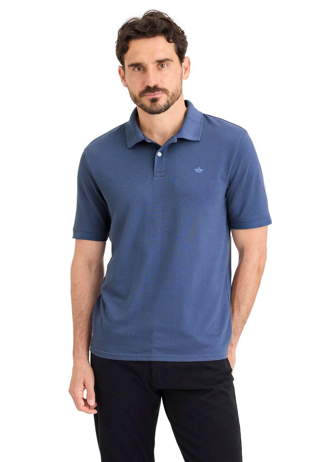 Polera Hombre Polo Slim Fit Azul Claro A8831-0017-0