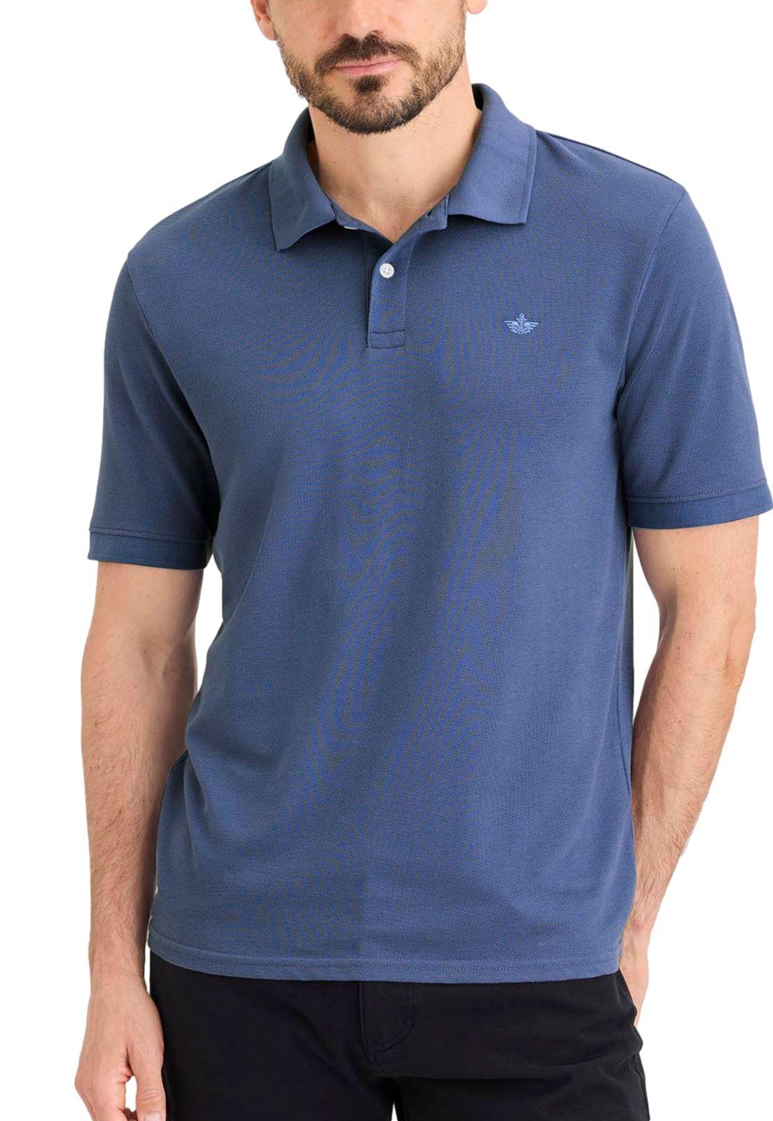Polera Hombre Polo Slim Fit Azul Claro A8831-0017-1