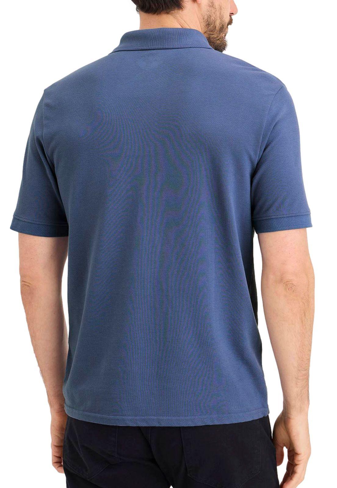 Polera Hombre Polo Slim Fit Azul Claro A8831-0017-3