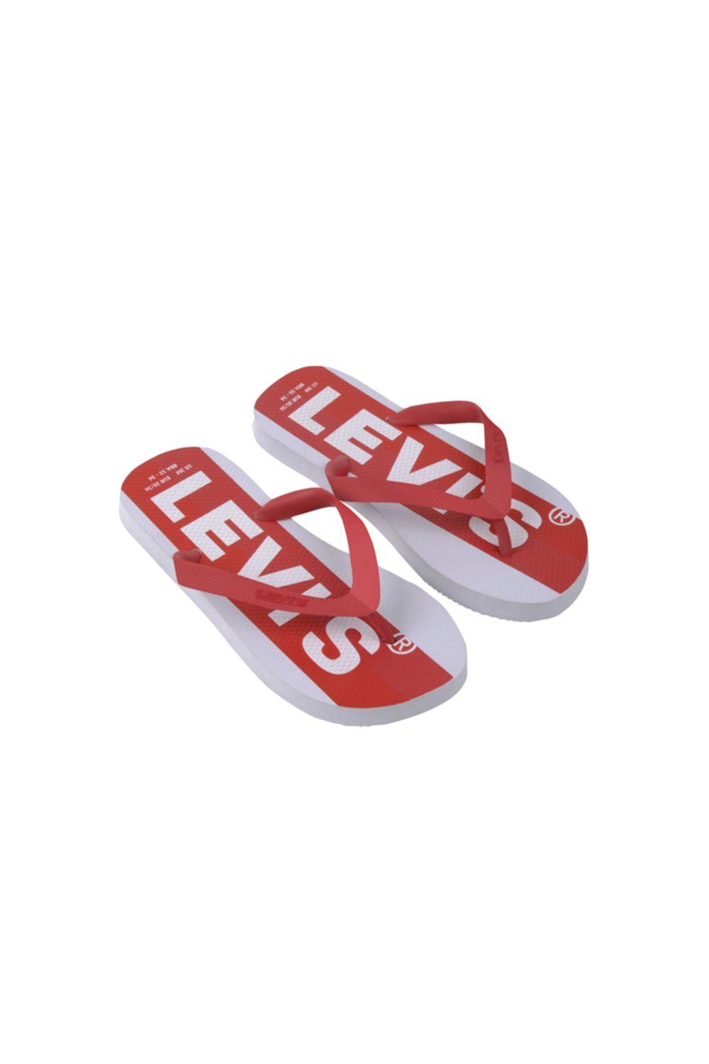 Sandalias Hombre Regular Rojo Levis LBF11-0031-2