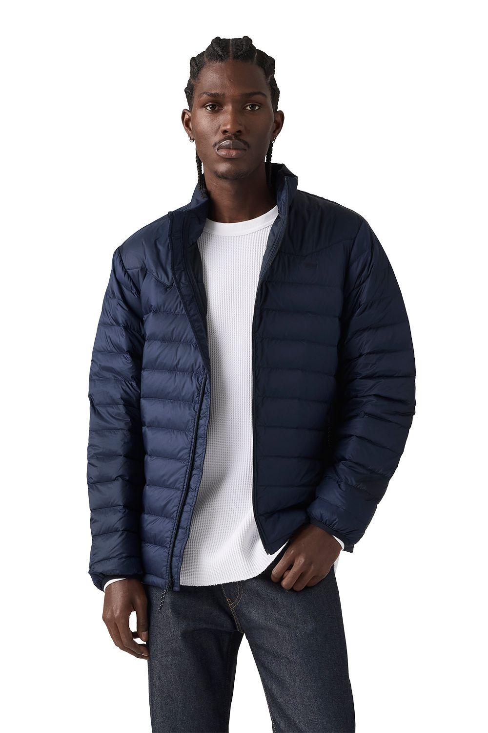 Chaqueta Hombre Devin Down Packable Azul Levis 003AV-0001-0