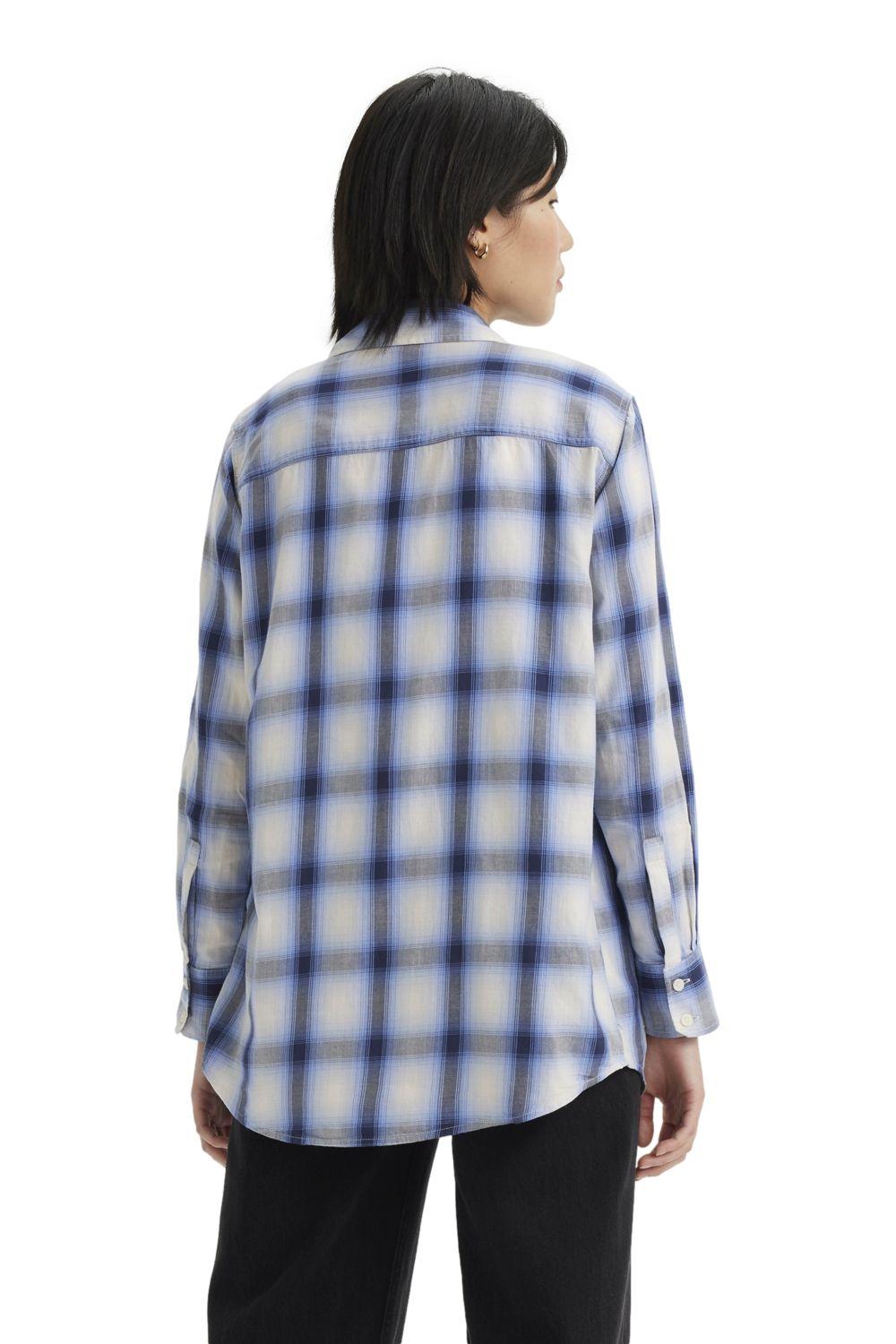 Camisa Mujer Hasina Tunic Azul Levis A3372-0011-2