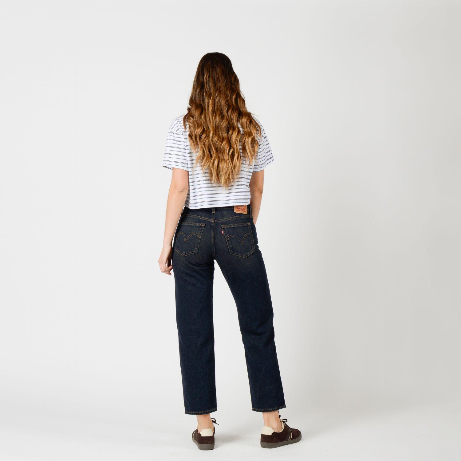 Jeans Mujer Superlow Straight Azul Levis 0081X-0004-3