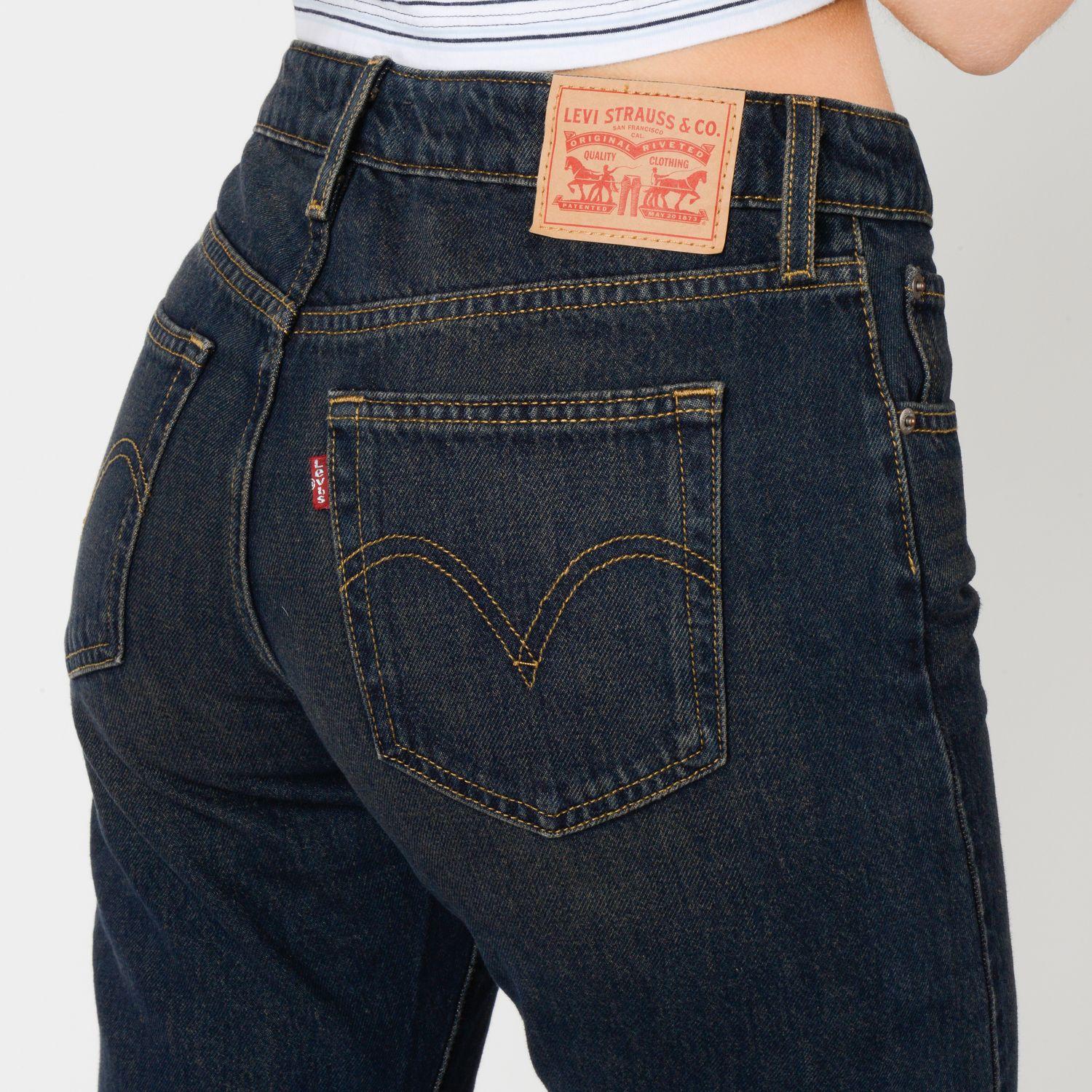 Jeans Mujer Superlow Straight Azul Levis 0081X-0004-4